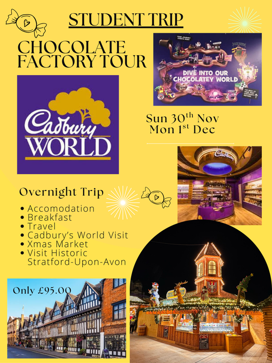 PD Overnight Trip: Cadburys World